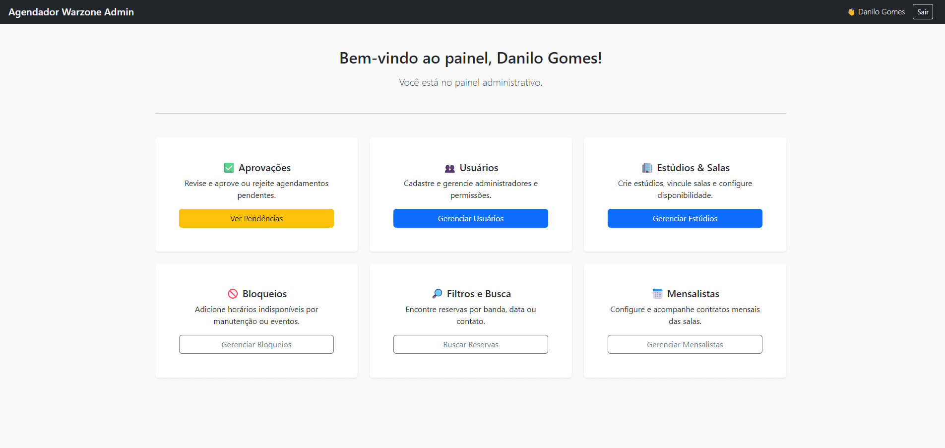 Studio Scheduler screenshot 2